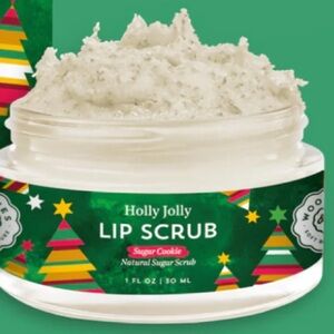 Holly Jolly Holiday Sugar Lip Scrub | Shea & Cocoa Butter 🎄